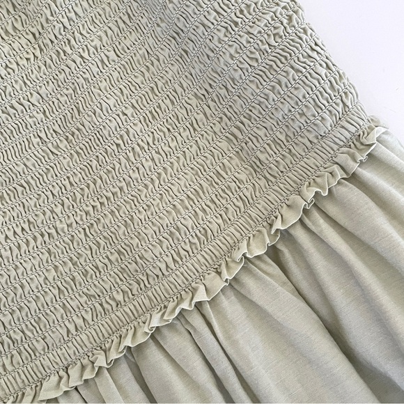 Aritzia Wilfred Reminisce Dress in Sage Green - Picture 8 of 12